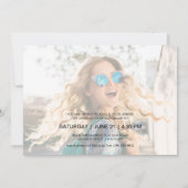 Moderne scriptfotograaf kaart (Achterkant)