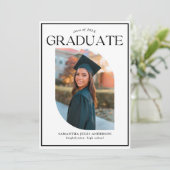 Moderne scriptfotograaf kaart (Staand voorkant)