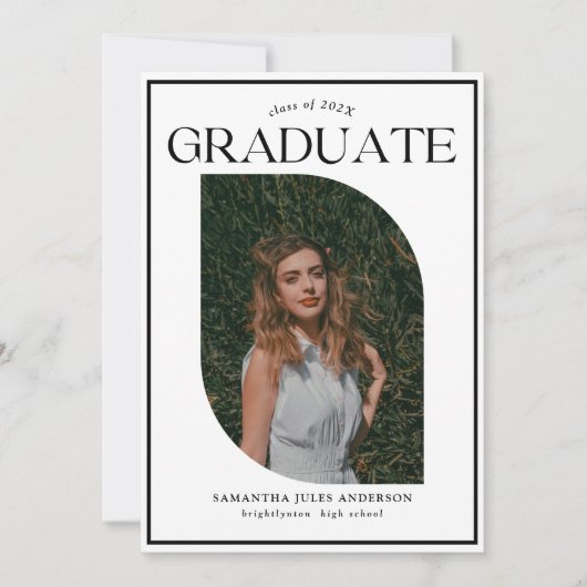 Moderne scriptfotograaf kaart (Voorkant)