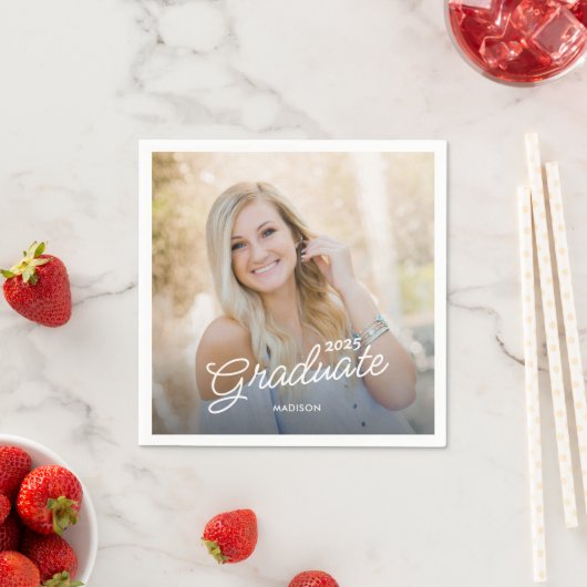 Moderne scriptfotoklasse van Afstuderen 2025 Servet (Insitu)