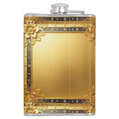 Moderne Scriptie 50ste Huwelijksverjaardag Nep Gou Heupfles (Achterkant)