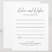 Moderne scriptie advies en wensen afstudeerfeest (Voorkant / Achterkant)