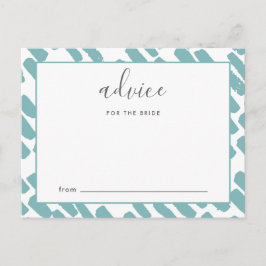 Moderne scriptie advies voor de bruid Blauw en Wit