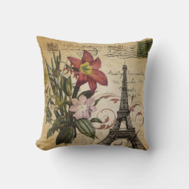 moderne scripts zoals Paris Eiffel Tower Kussen
