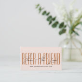 Moderne scripttypografie deel de liefde aanbevelingskaartje (Staand voorkant)