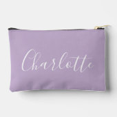 Moderne scripttypografie Naam Eenvoudige Orchidee  Etui (Achterkant)