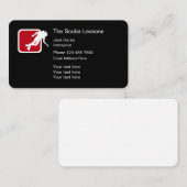 Moderne scuba-lessen visitekaartje (Voorkant / Achterkant)