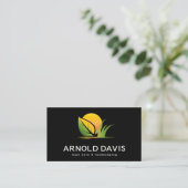 Moderne seizoensgebonden gazonverzorging en landsc visitekaartje (Staand voorkant)