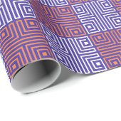 Moderne Seizoensgebonden Huidige Eerste Verjaardag Cadeaupapier (Rol Hoek)