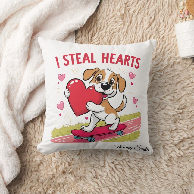 Moderne sentimentele Valentijn Kussens voor huisdi (Deken)