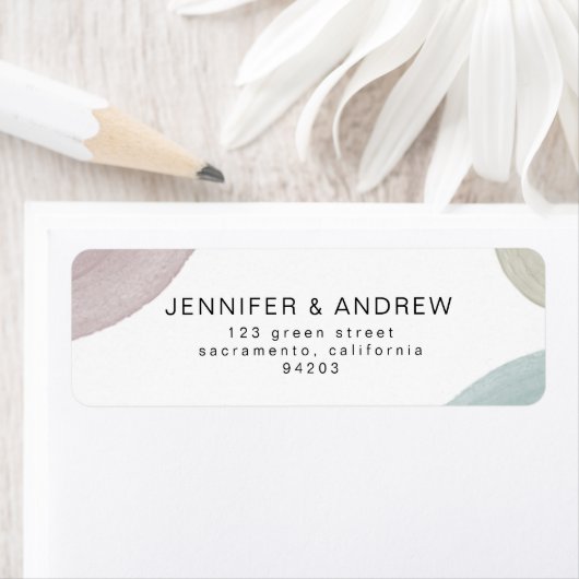 Moderne Sereniteit | Label voor weduwenretouradres (Insitu)