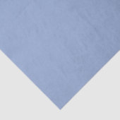 Moderne Serenity Blau Effenkleurige Kleur Tissuepapier (Detail)