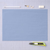 Moderne Serenity Blau Effenkleurige Kleur Tissuepapier (Craft)