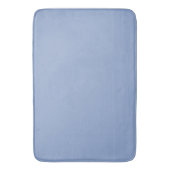 Moderne Serenity Blue Plain Effen Kleur Badmat (Voorkant Verticaal)