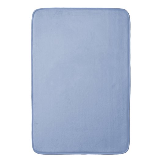 Moderne Serenity Blue Plain Effen Kleur Badmat (Voorkant Verticaal)