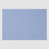 Moderne Serenity Blue Plain Effen Kleur Tissuepapier (Voorkant)
