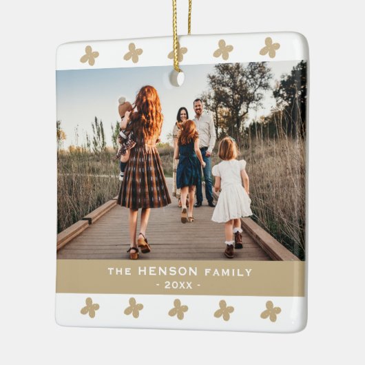 Moderne serie Floral Pattern Keramisch Ornament (Links)