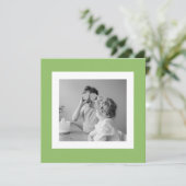 Moderne serie Foto Groene Eenvoudig Lovely Gift (Staand voorkant)