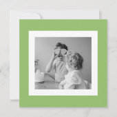 Moderne serie Foto Groene Eenvoudig Lovely Gift (Voorkant)