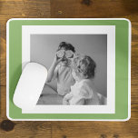 Moderne serie Foto Groene Eenvoudig Lovely Gift Muismat<br><div class="desc">Moderne serie Foto Groene Eenvoudig Lovely Gift</div>