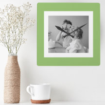 Moderne serie Foto Groene Eenvoudig Lovely Gift