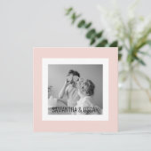 Moderne serie foto's Pastel Roze Eenvoudige Gift (Staand voorkant)