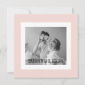 Moderne serie foto's Pastel Roze Eenvoudige Gift (Voorkant)