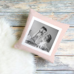 Moderne serie foto's Pastel Roze Eenvoudige Gift Buitenkussen<br><div class="desc">Moderne serie foto's Pastel Roze Eenvoudige Gift</div>