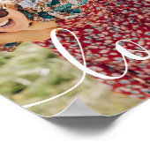 Moderne serie foto's White Script Love Poster (Hoek)