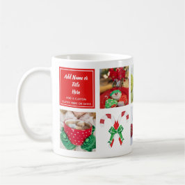 Moderne serie kerstcadeautjes met Sjablonen Koffiemok