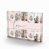 Moderne serie liefdesscript Aangepaste foto-Collag Fotoblokken (Rechts)