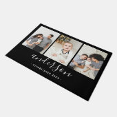 Moderne serie Monogram 3 Foto Collage Deurmat (Schuin)