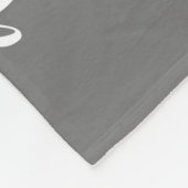 Moderne serie Monogram 3 Foto Collage Fleece Deken (Hoek)