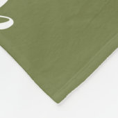 Moderne serie Monogram 3 Foto Collage Fleece Deken (Hoek)