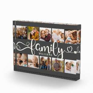 Moderne serie van het Manuscript van de Familie Ch Fotoblokken