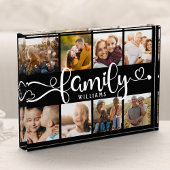 Moderne serie van het Manuscript van de Familie Ch Fotoblokken