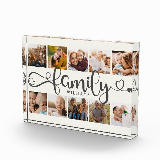 Moderne serie van het Manuscript van de Familie Ch Fotoblokken (Rechts)