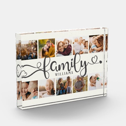 Moderne serie van het Manuscript van de Familie Ch Fotoblokken (Links)