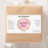 Moderne serumlabels etiket (Insitu)