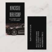 Moderne service, automatische verkoop en reparatie visitekaartje (Voorkant / Achterkant)