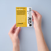 Moderne service voor het plaatsen van huisdieren,  flyer (Hand)