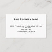 Moderne service voor het verwijderen van graffiti visitekaartje (Achterkant)