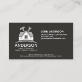 Moderne service voor onderhoud van huisreparaties visitekaartje (Voorkant)