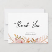 Moderne set 11 Dank je kaart (Voorkant)