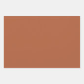 Moderne Shades Roest Inpakpapier Vel (Voorkant 2)