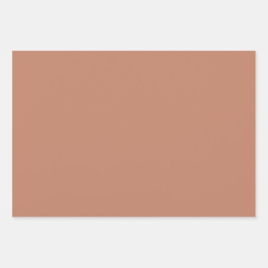 Moderne Shades Roest Inpakpapier Vel (Voorkant)