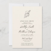 Moderne Shell Beach Ocean op een dag afstand Kaart (Voorkant)