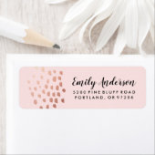 Moderne Shimmer | ADRESETIKETTEN Etiket (Insitu)