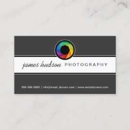 Moderne Shutter-fotografie Visitekaartje