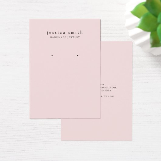 Moderne sieraden oorbel display Kaart (Bureau)